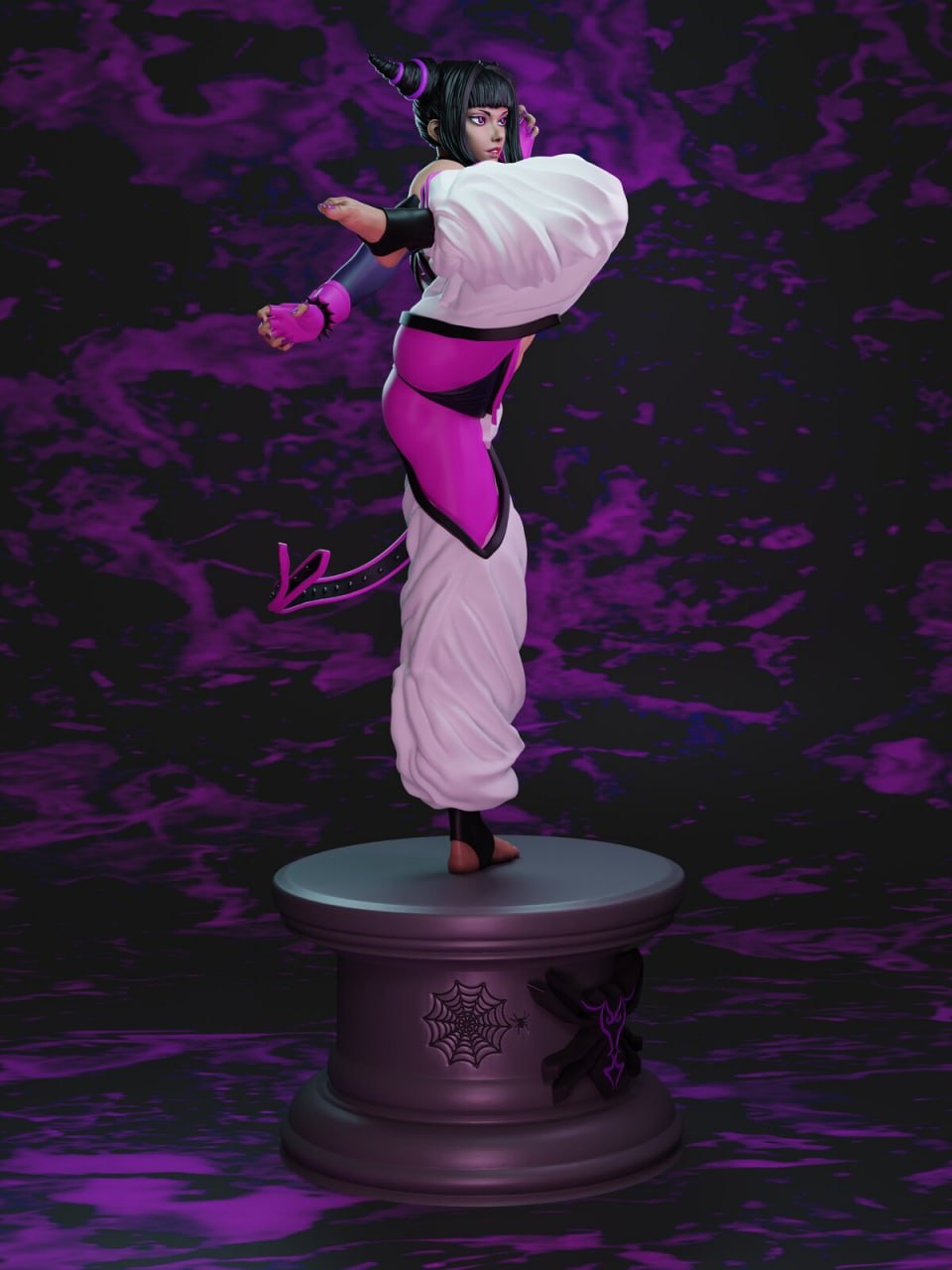 2141 Juri Han_Street Fighter - STL 3D Print Files