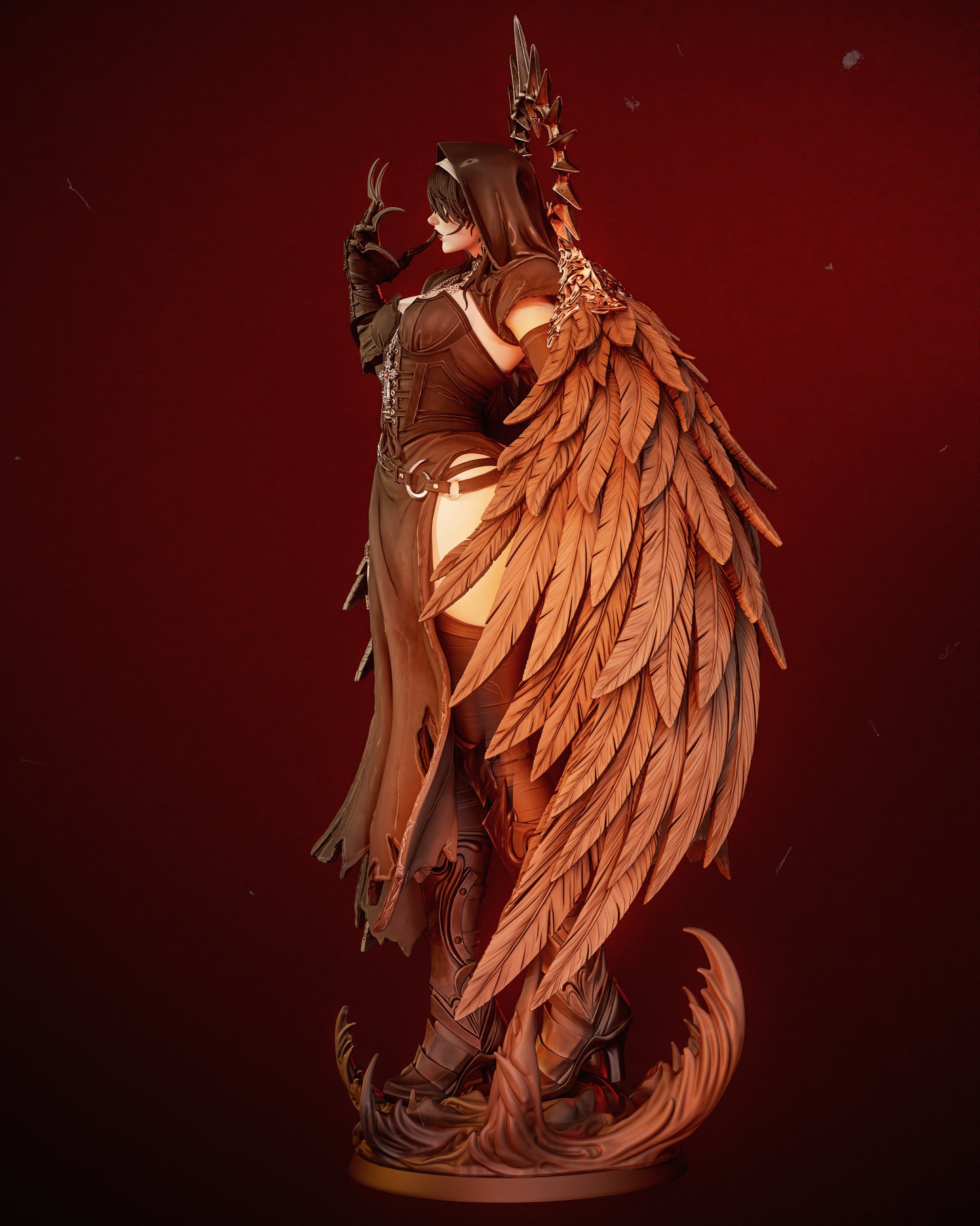 0381 Corrupted Nun - STL 3D Print Files