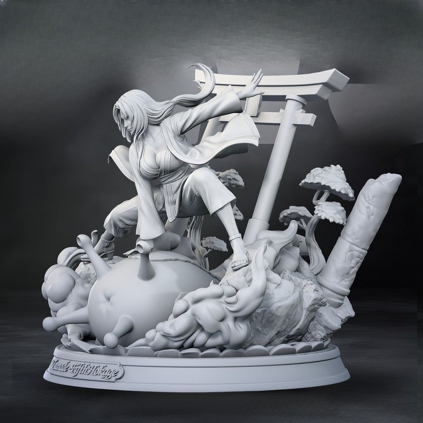 0414 Tsunade Hokage - STL 3D Print Files