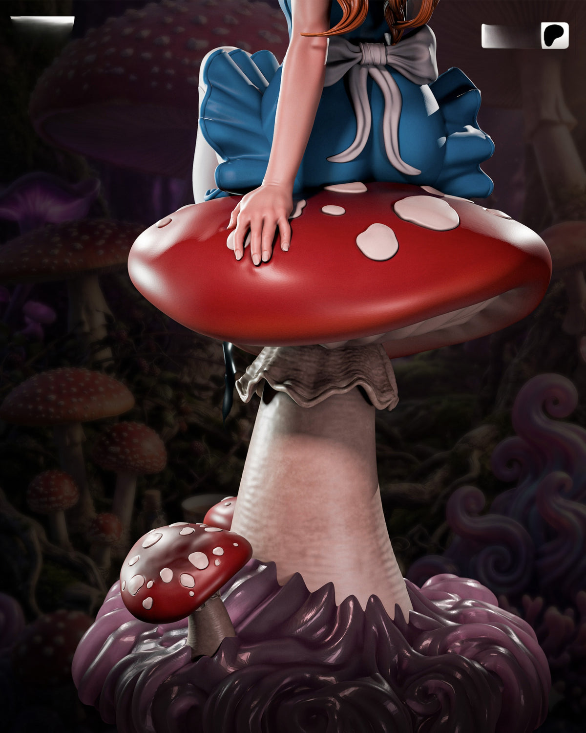 1833 Alice in Wonderland - STL 3D Print Files