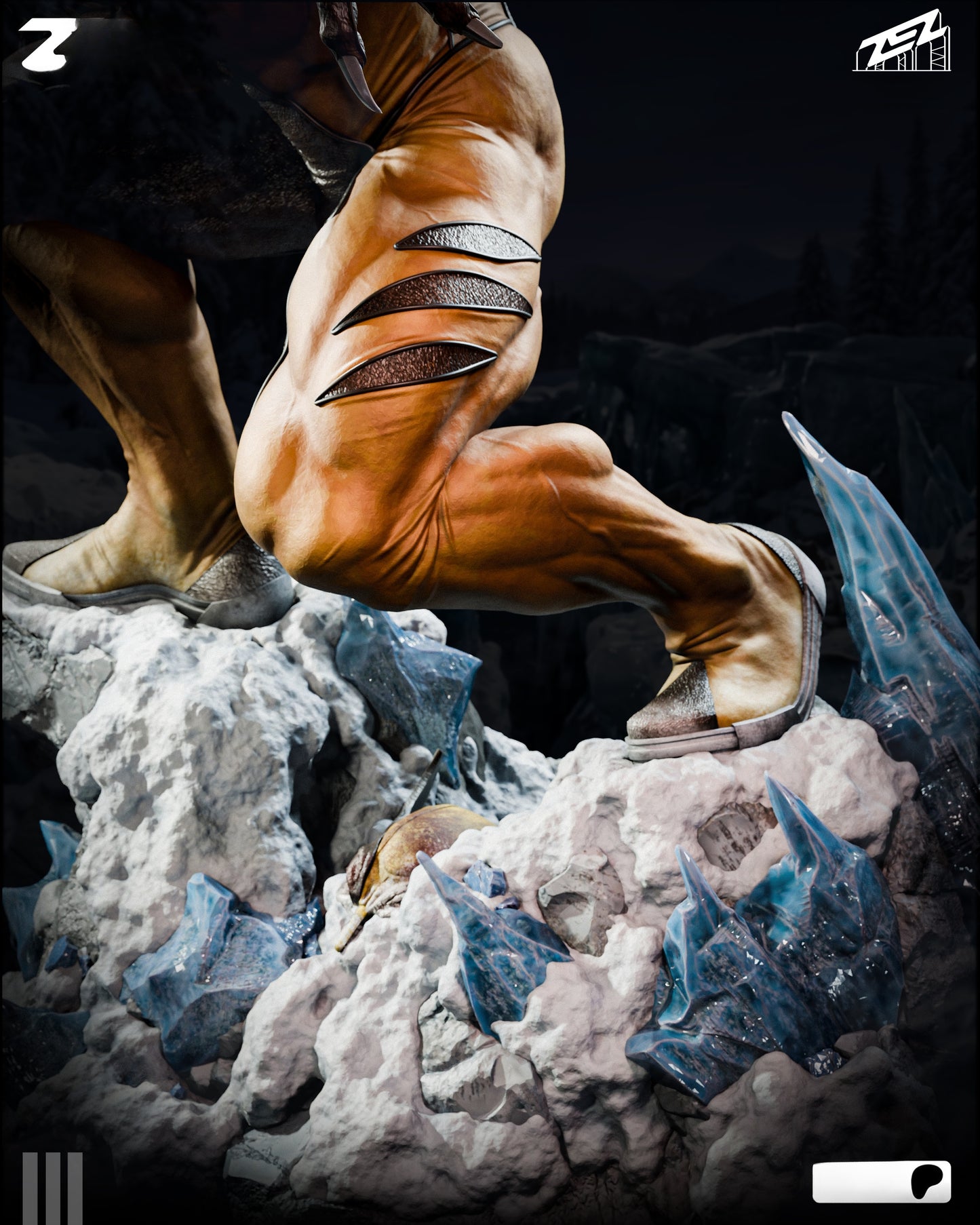 1407 Sabretooth_ Marvel Comics - STL 3D Print Files