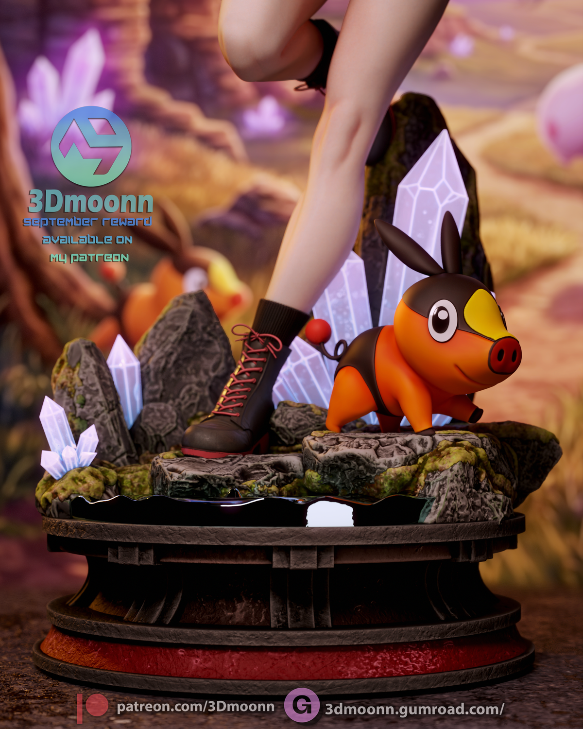 2002 Hilda_Pokémon NSFW - STL 3D Print Files