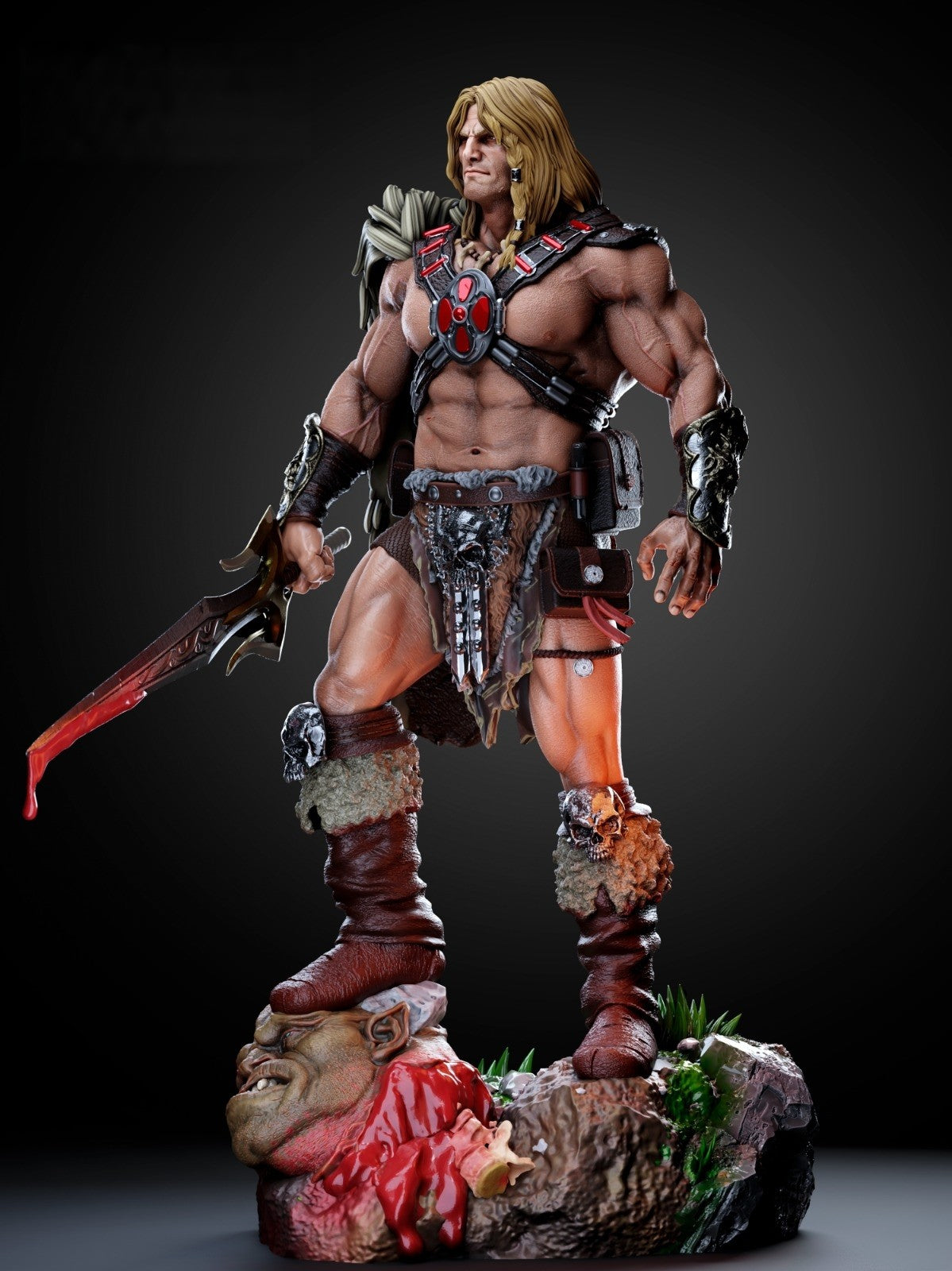 0129 He-Man (1527) - STL 3D Print Files
