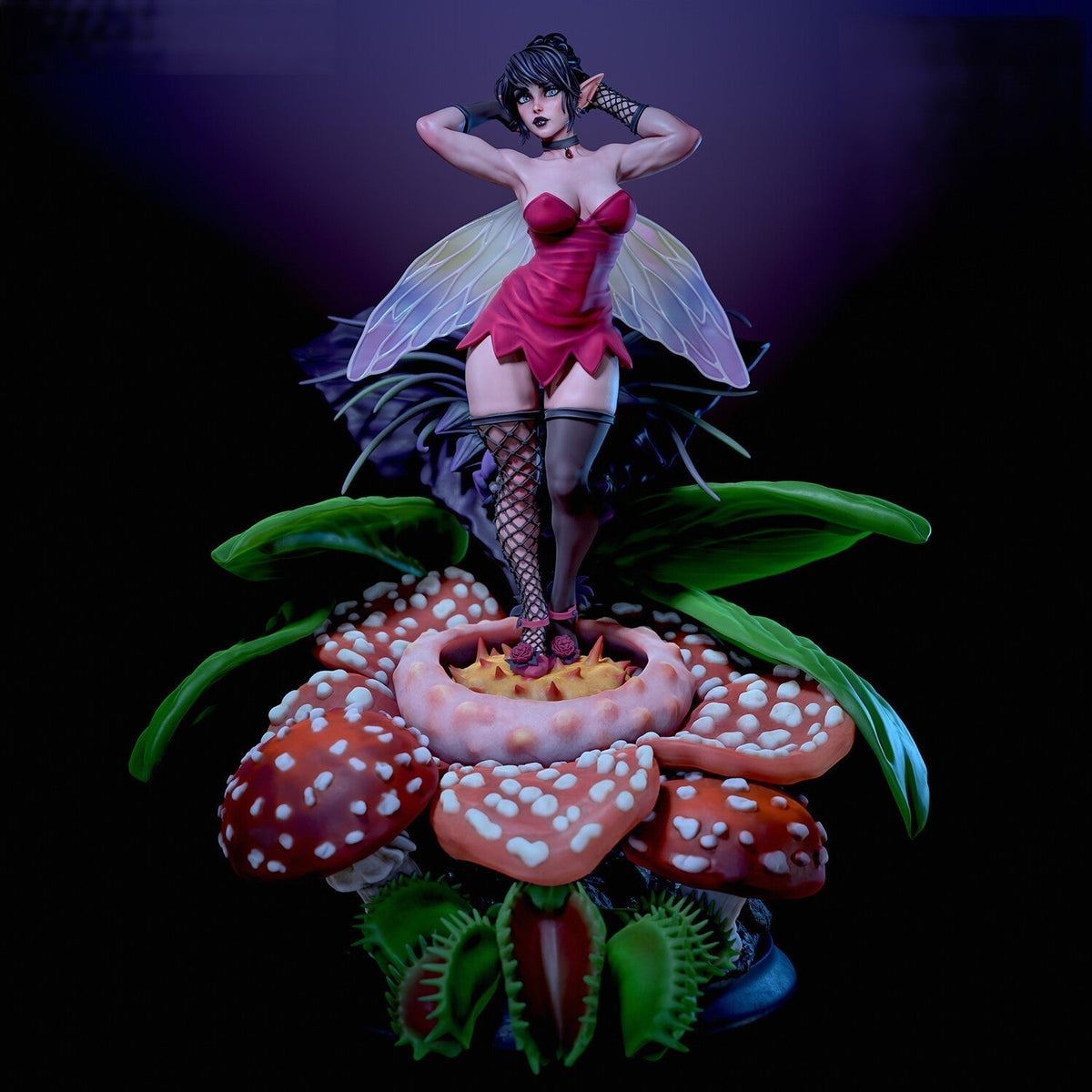 1853 Vita_The Goth Fairy NSFW.23 - STL 3D Print Files