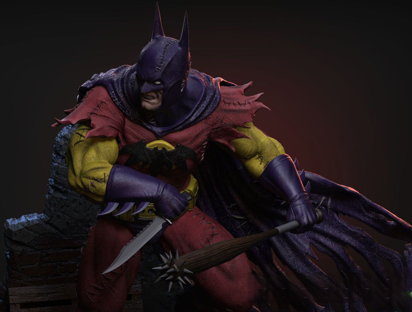 0454 Batman Zur-En-Arrh - DC Comics - STL 3D Print Files