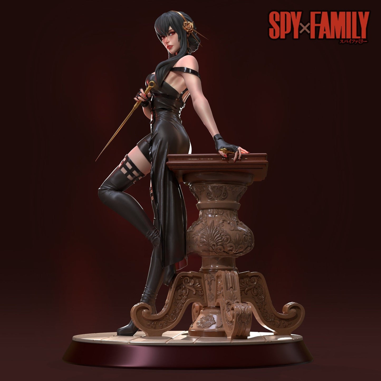 0125 Yor Forger - Spy x Family (1509) - STL 3D Print Files