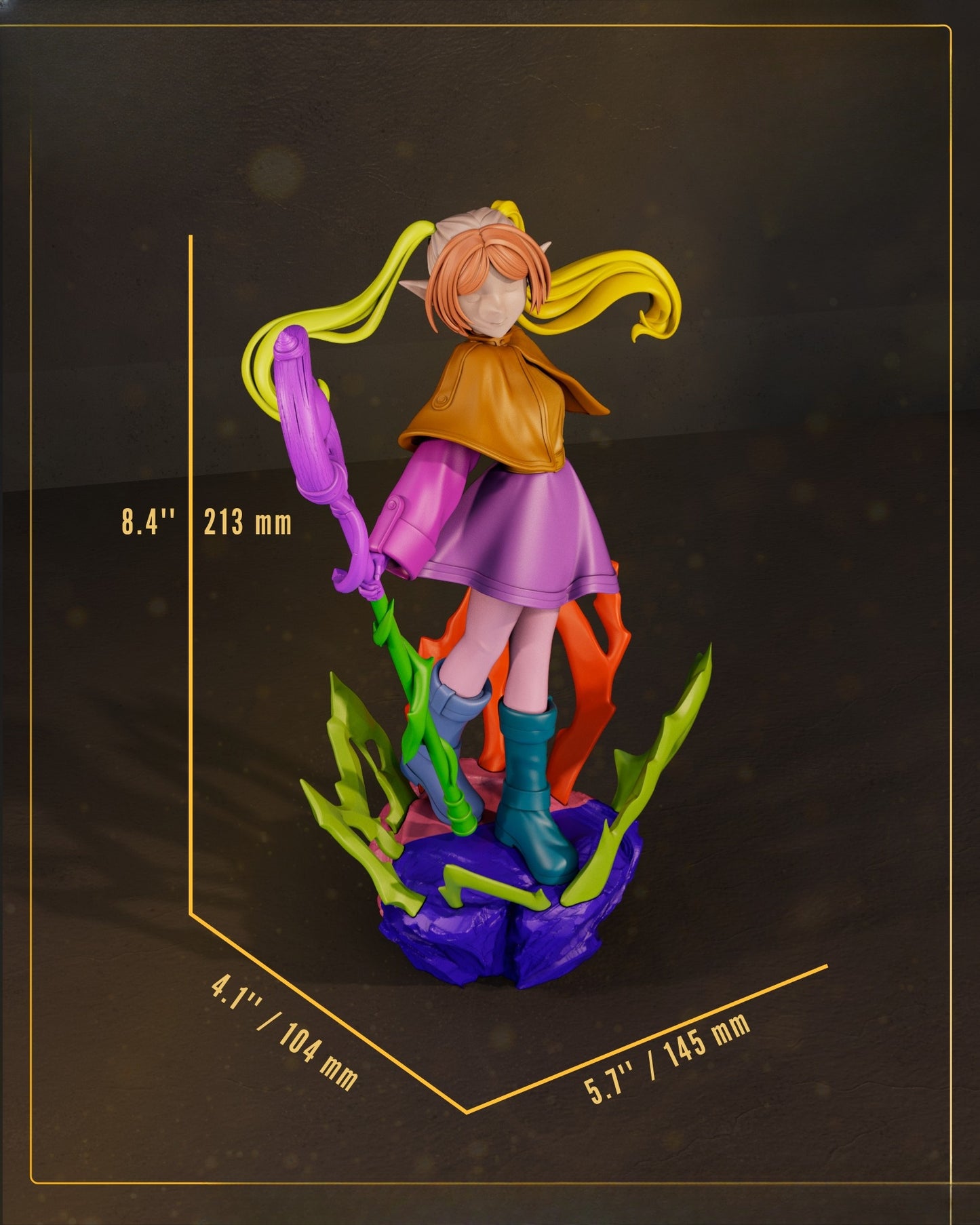 1440 Frieren_Frieren Beyond Journey's End - STL 3D Print Files