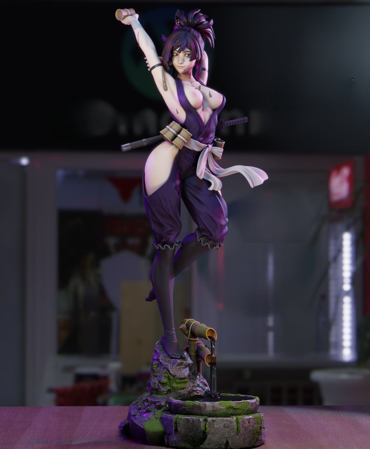 1084 Yuzuriha NSFW - Hell's Paradise (4253) - STL 3D Print Files
