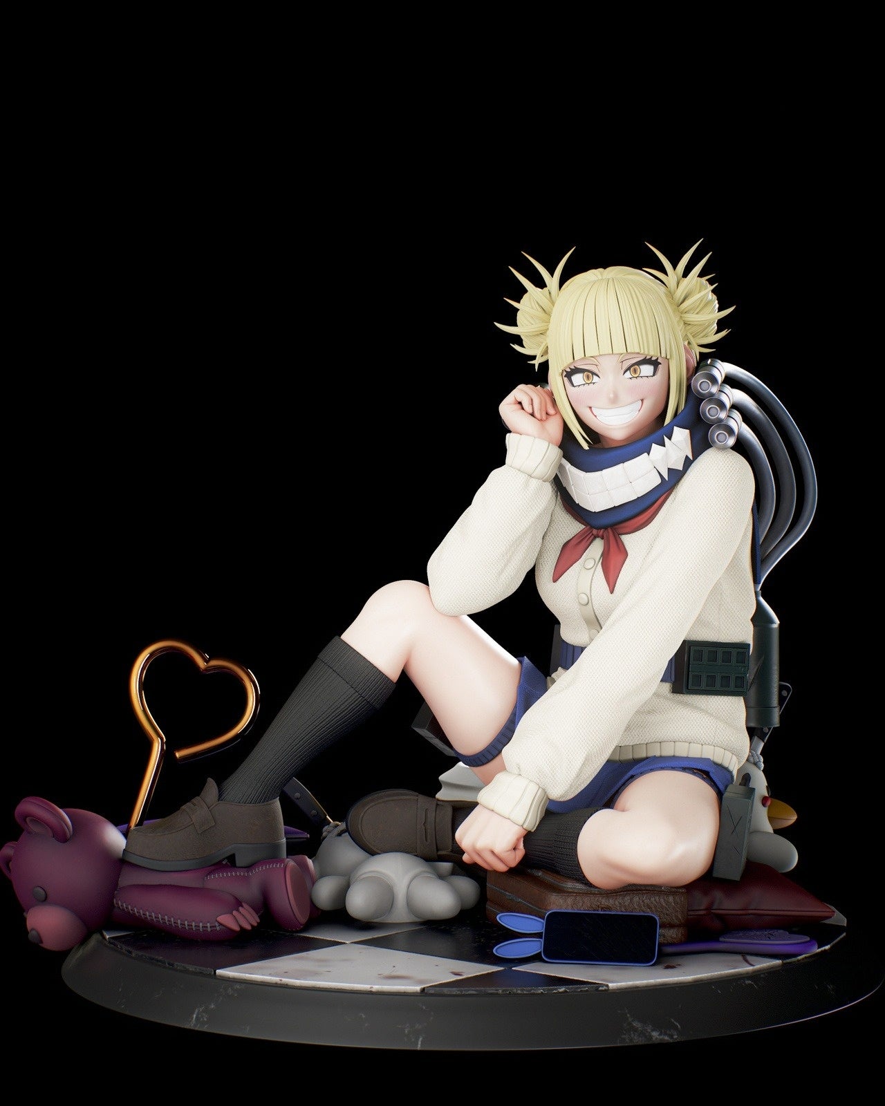 1120 Toga Himiko_My Hero Academia - STL 3D Print Files