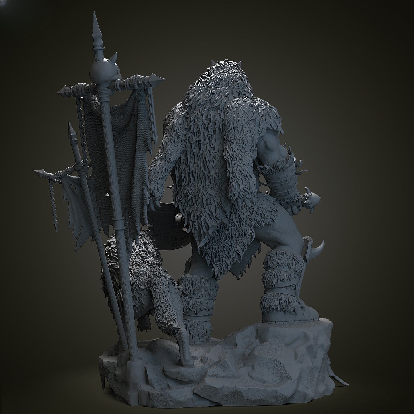1235 Durotan_World of Warcraft - STL 3D Print File