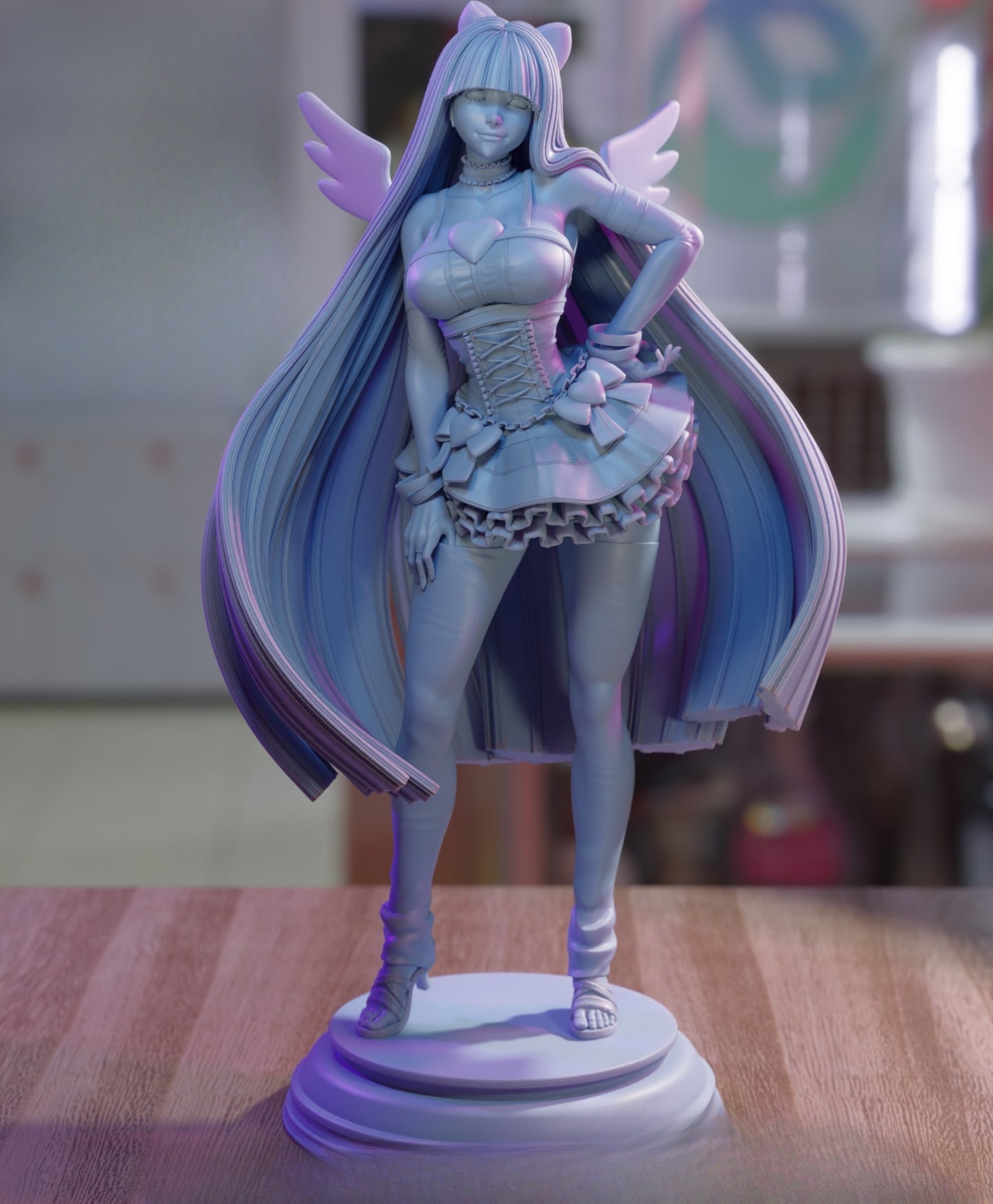 1394 Stocking Anarchy_Panty & Stocking with Garterbelt NSFW - STL 3D Print Files