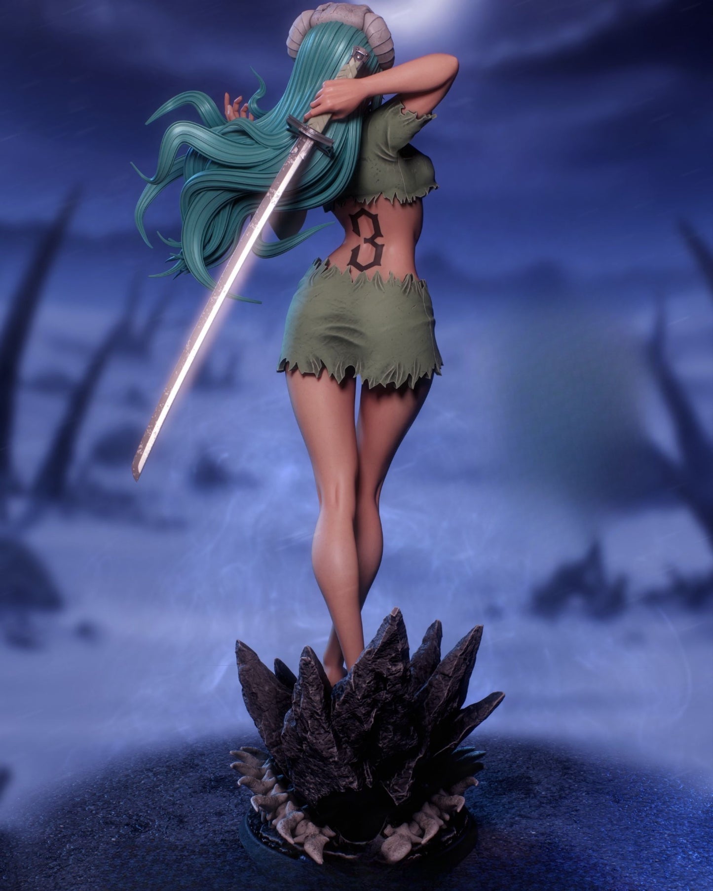 0270 Bleach Nelliel - STL 3D Print Files