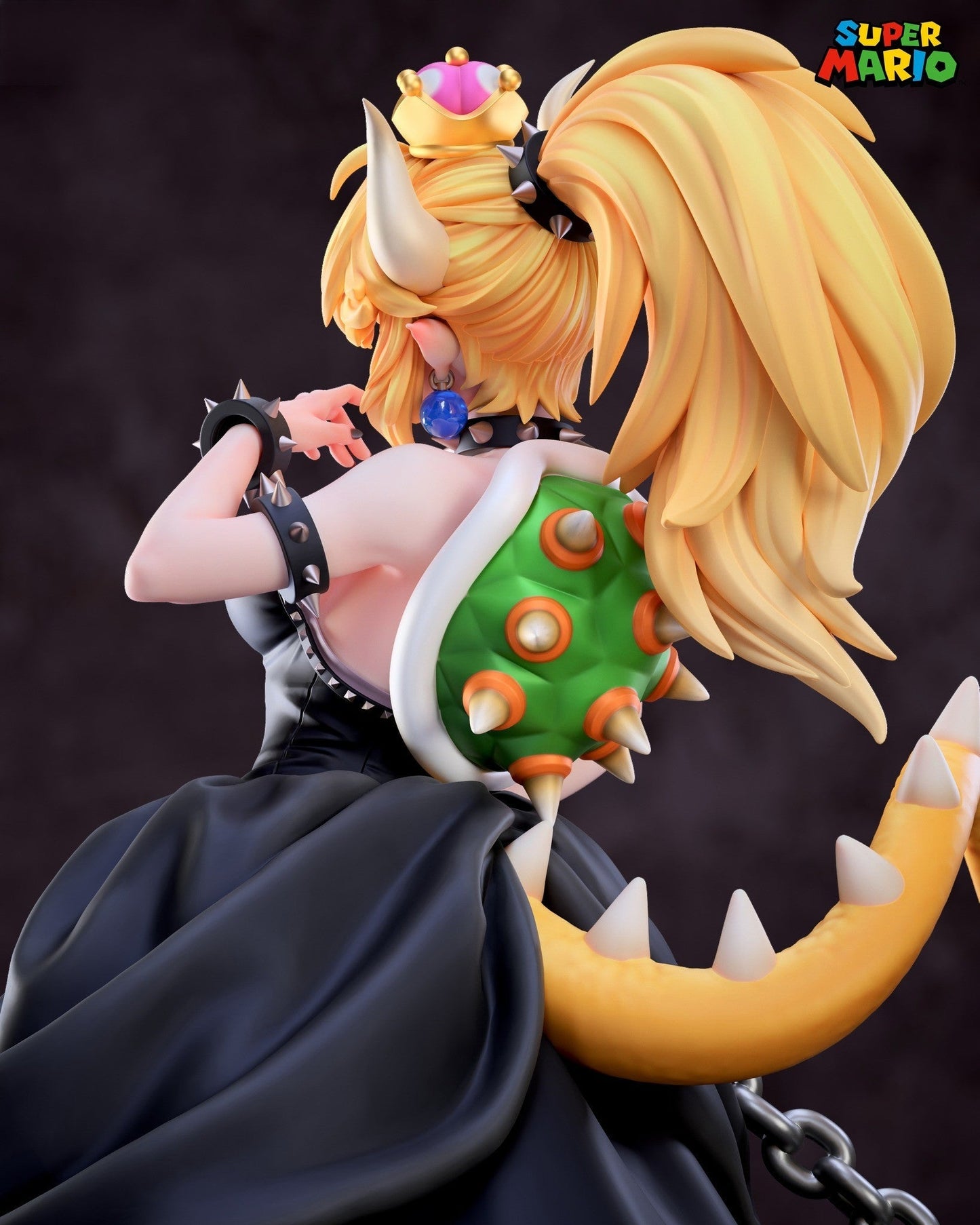 0120 Bowsette - Super Mario (1518) - STL 3D Print Files