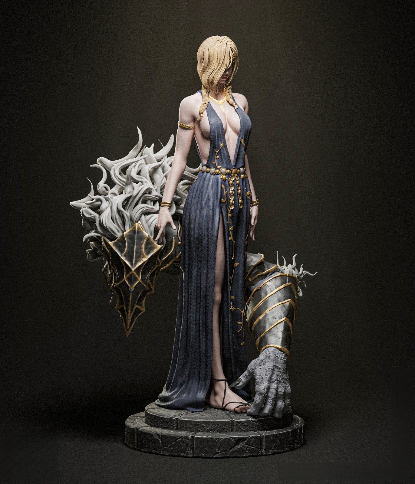 0178 Queen Marika - Elden Ring (1521) - STL 3D Print Files