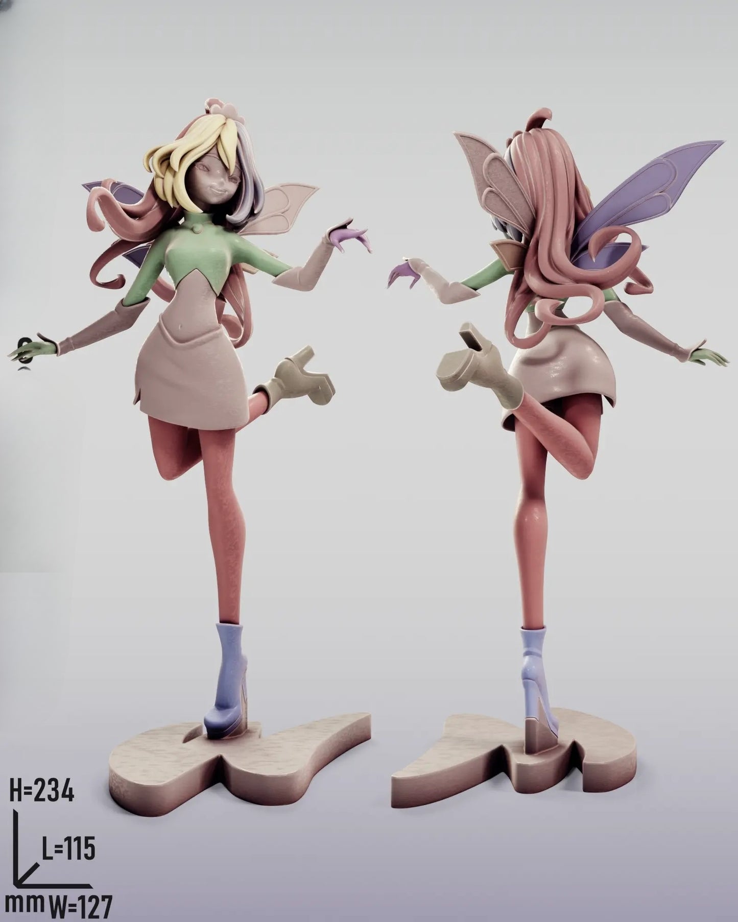 1474 Bloom_Winx Club - STL 3D Print Files