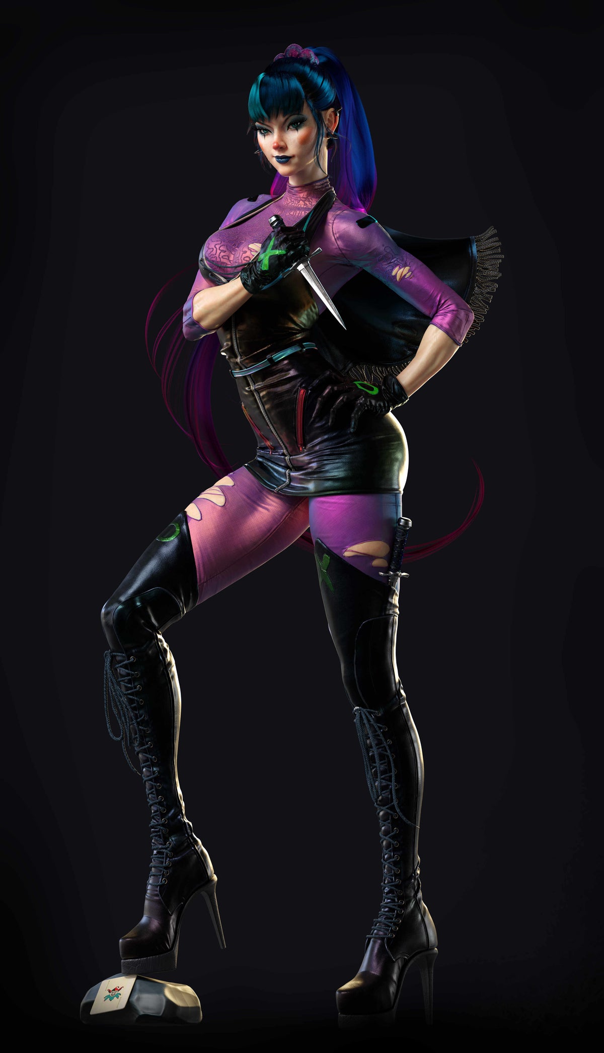 2209 Punchline (Alexis Kaye)_DC Comics - STL 3D Print Files