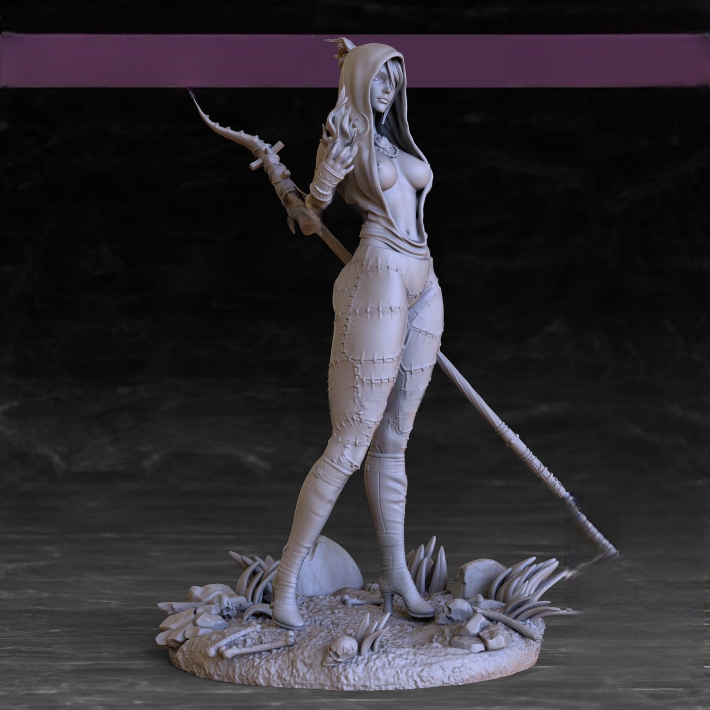 0452 Morrigan NSFW - Dragon Age - STL 3D Print Files