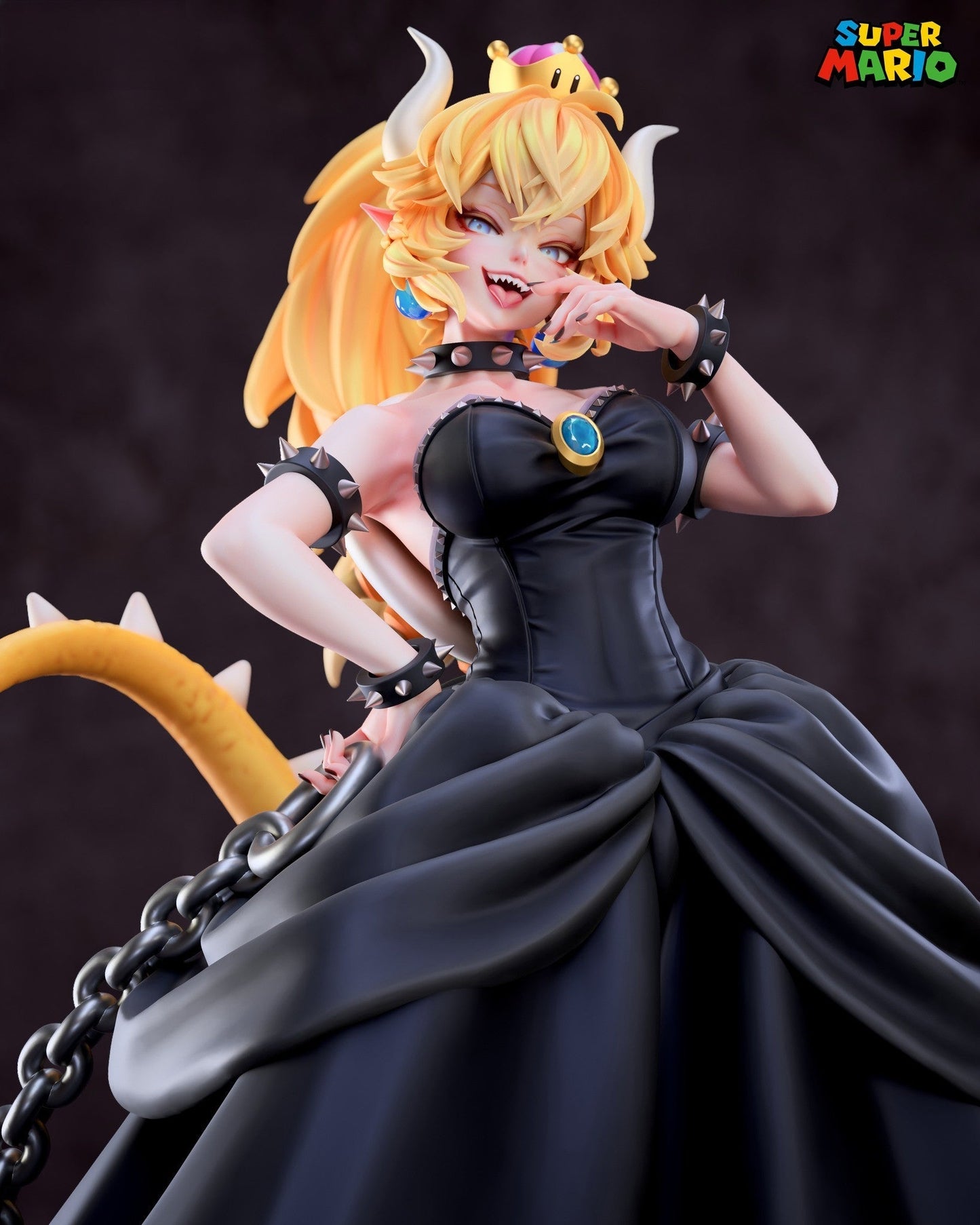 0120 Bowsette - Super Mario (1518) - STL 3D Print Files