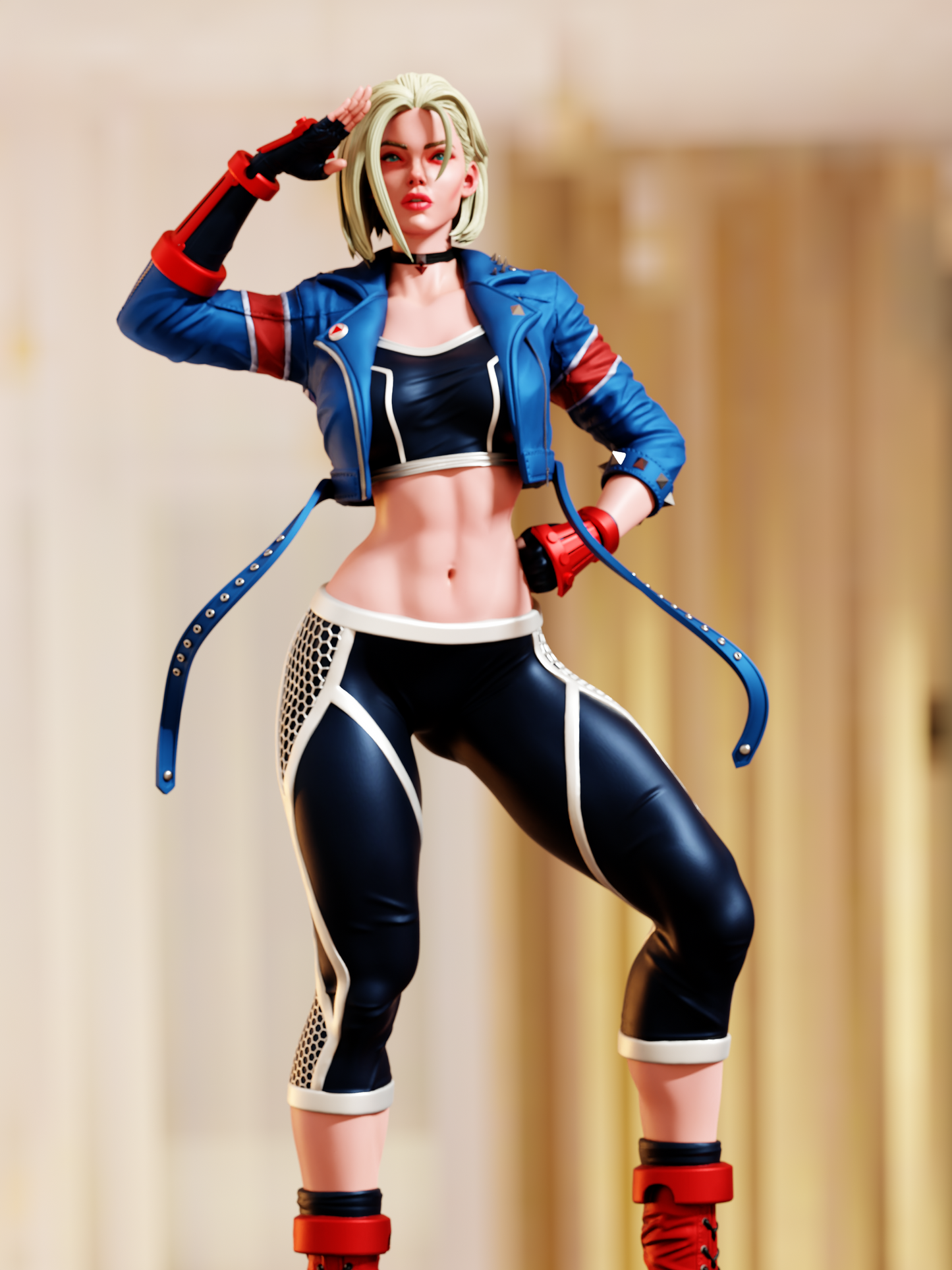 0483 Cammy - Street Fighter 6 (1301) - STL 3D Print Files