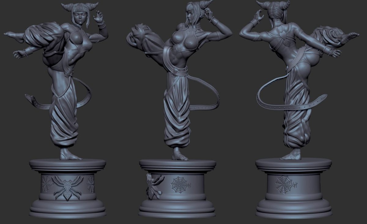 2141 Juri Han_Street Fighter - STL 3D Print Files