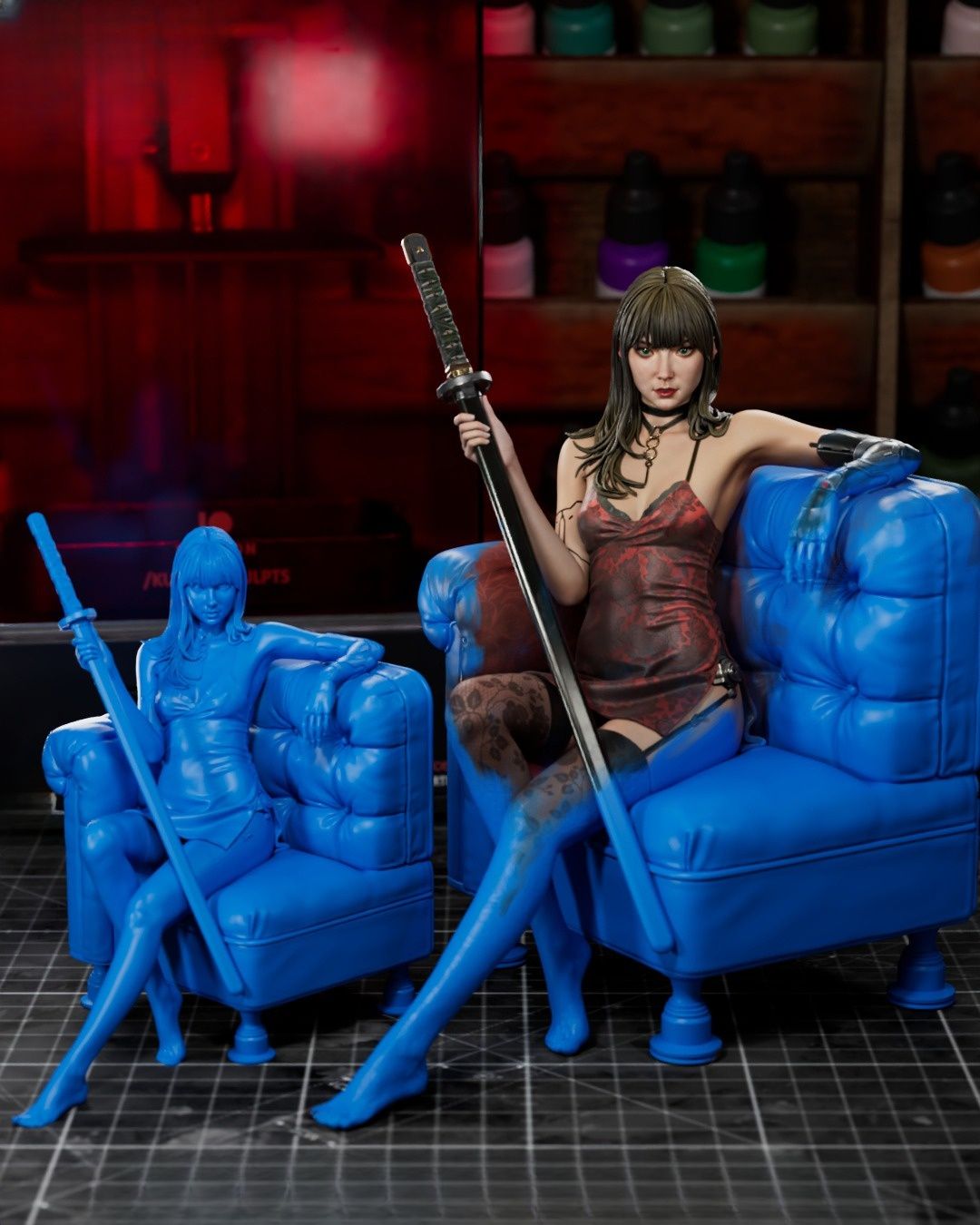 0357 Yuriko - STL 3D Print Files