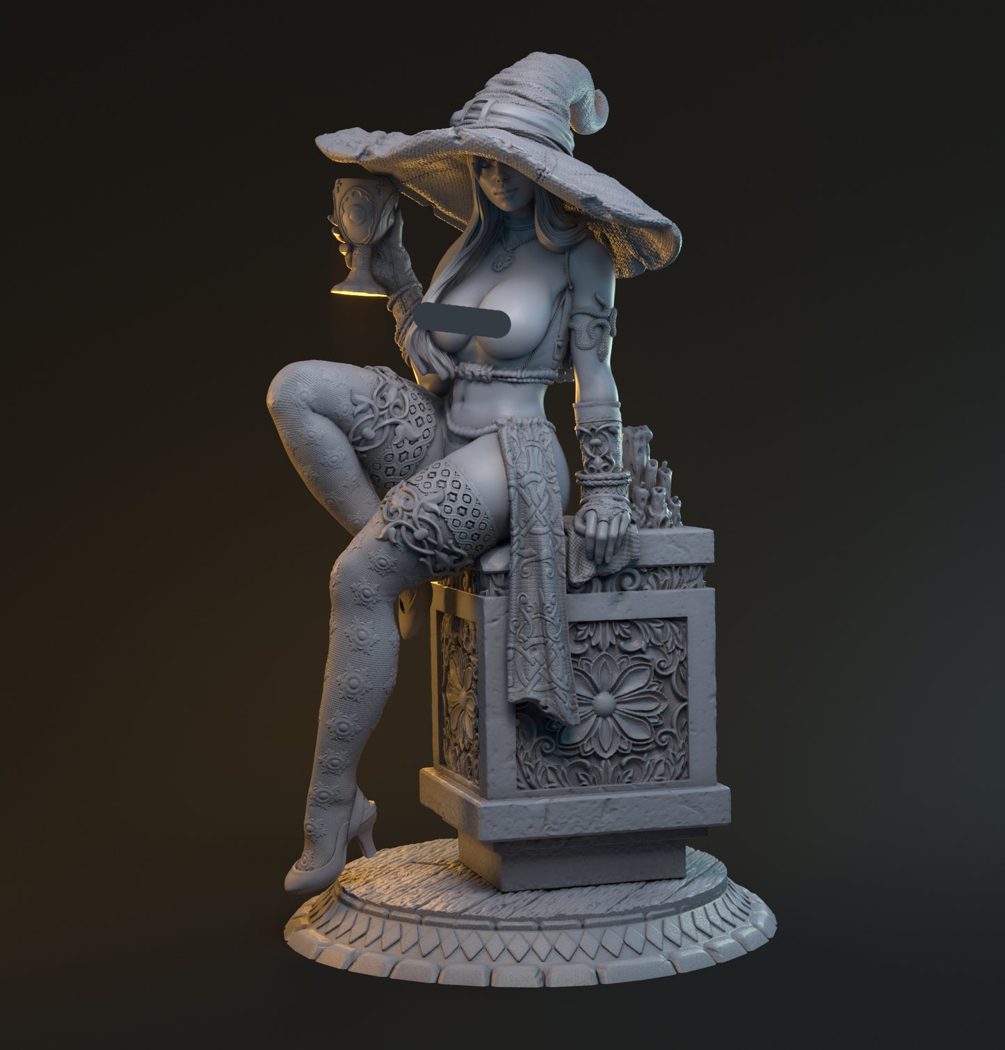1718 Merlin_Miniature NSFW - STL 3D Print Files