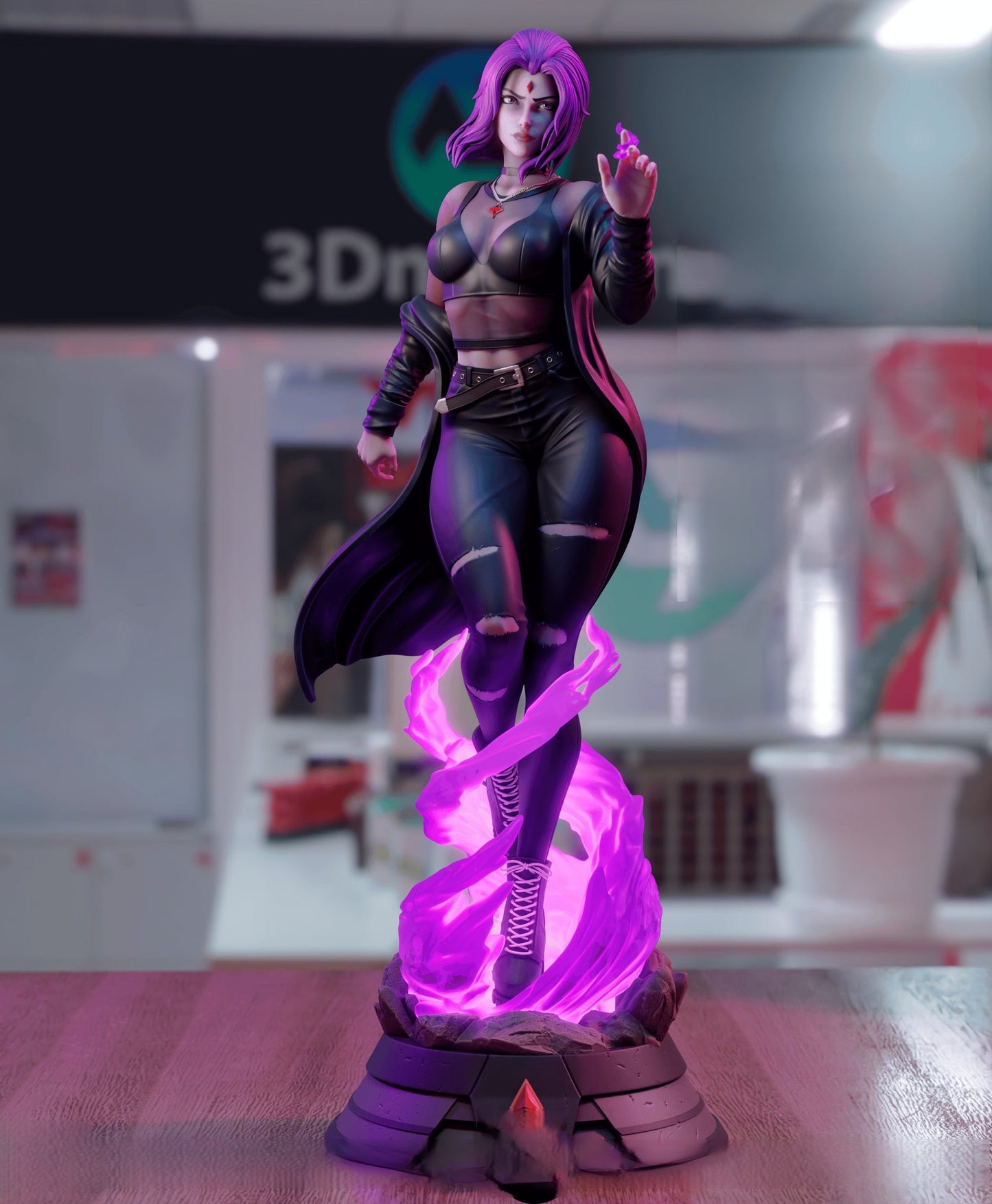0499 Raven NSFW - DC Comics (1660) - STL 3D Print Files
