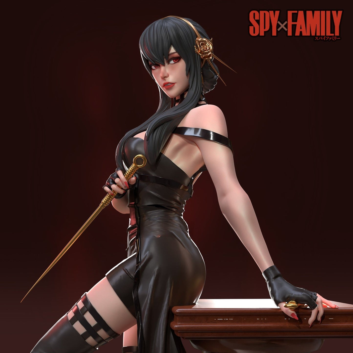 0125 Yor Forger - Spy x Family (1509) - STL 3D Print Files