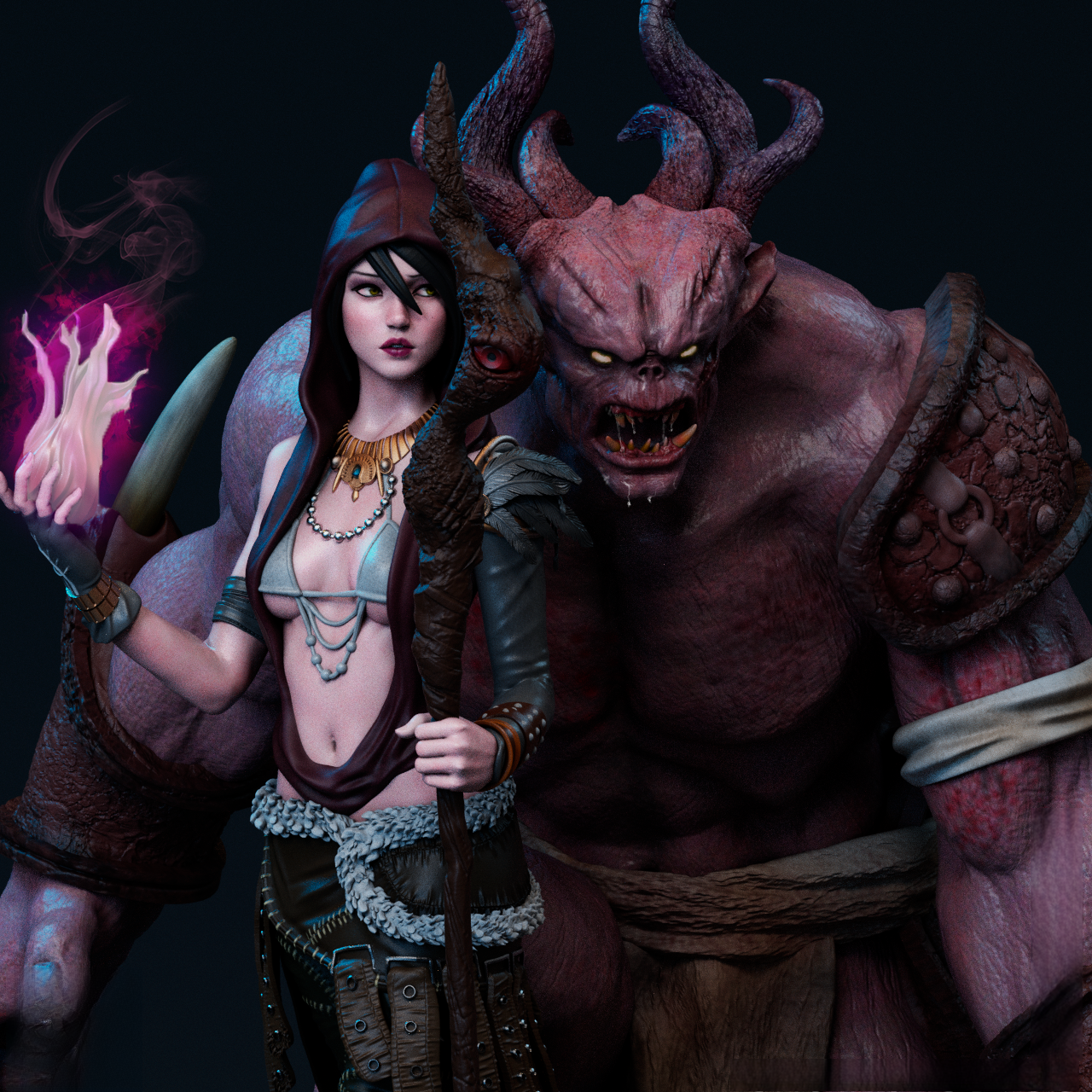 0168 Morrigan - Dragon Age - STL 3D Print Files