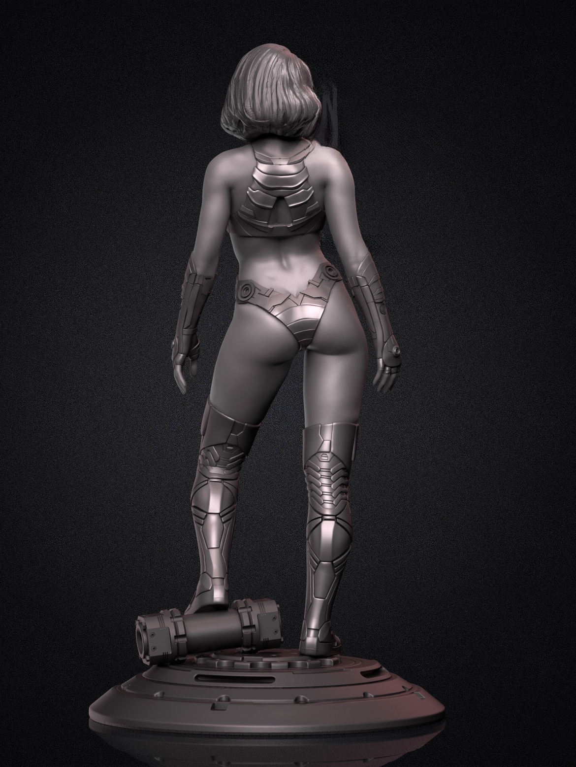 0425 Iron Widow (1455) - STL 3D Print Files