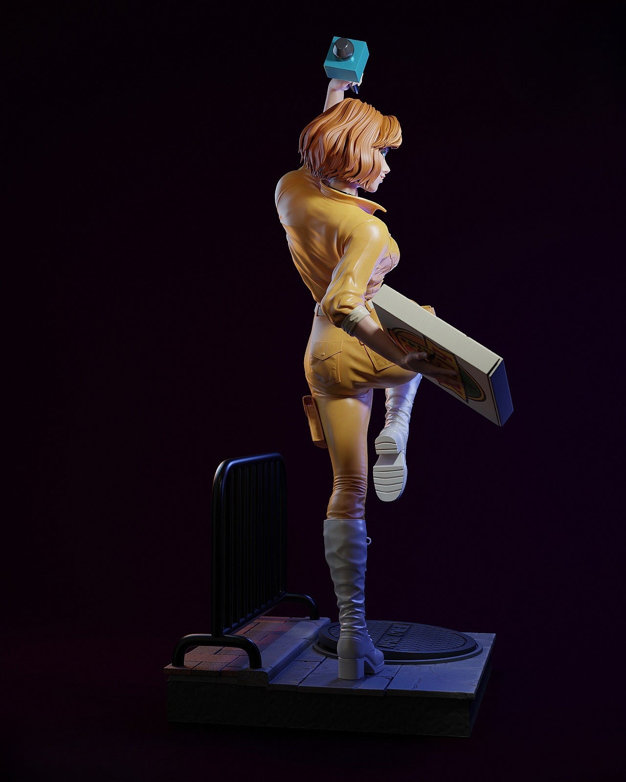 1002 April O Neil - STL 3D Print Files