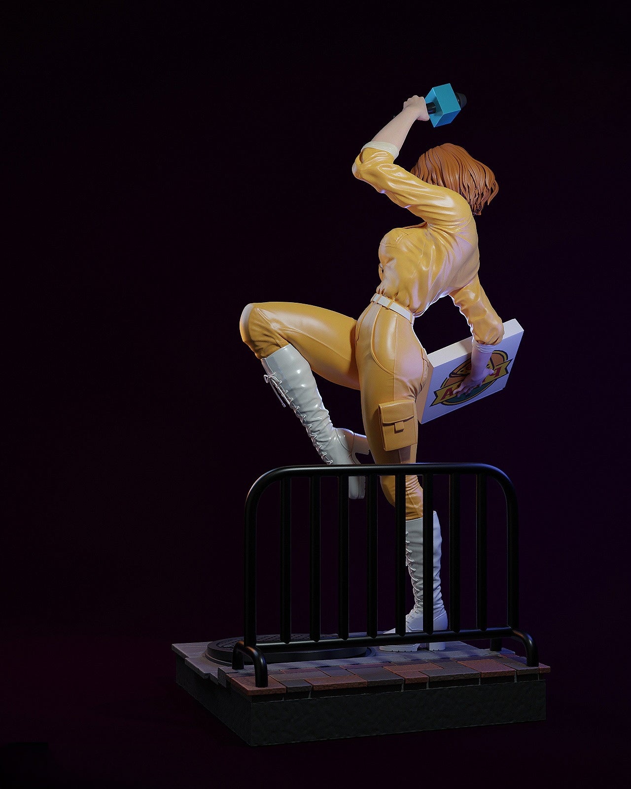 1002 April O Neil - STL 3D Print Files