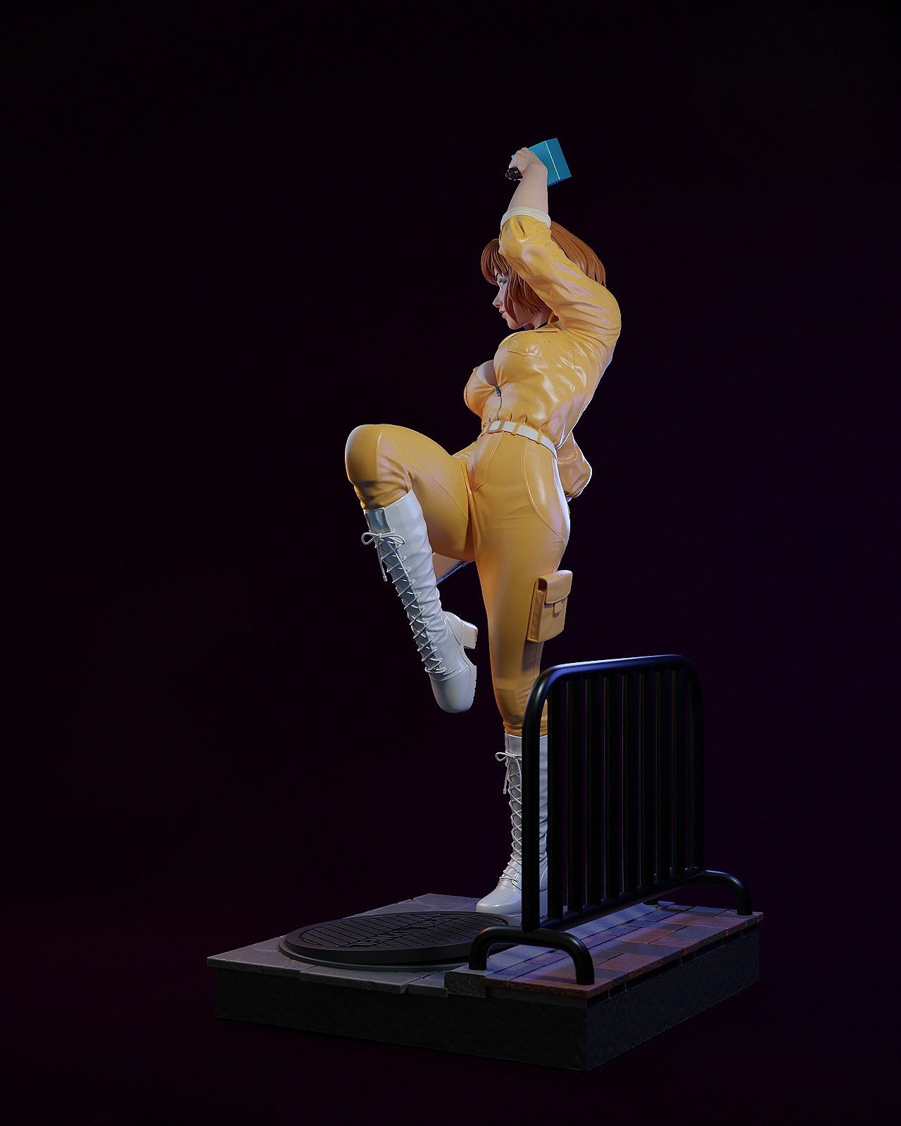 1002 April O Neil - STL 3D Print Files