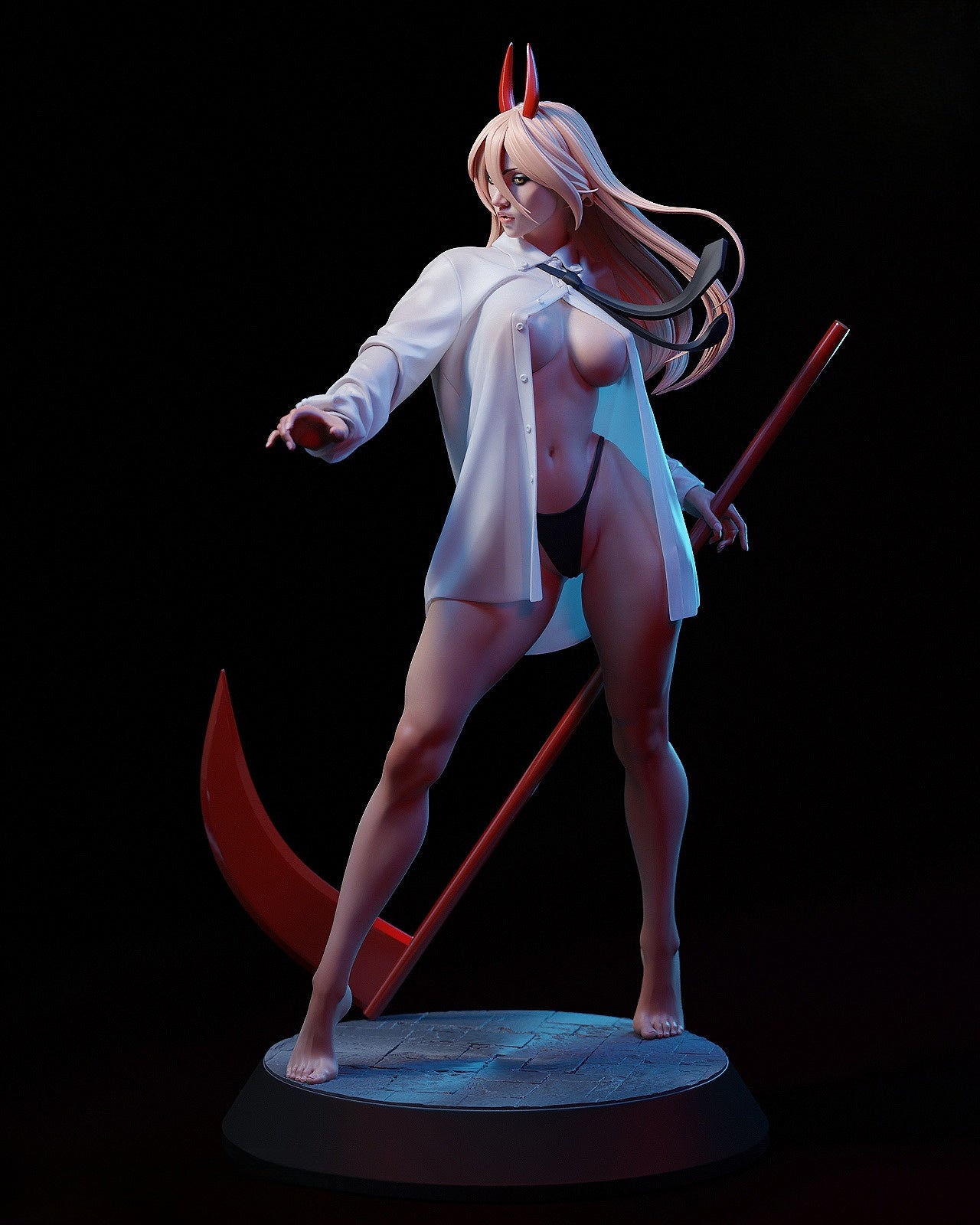 0896 Power_Chainsaw Man - STL 3D Print Files
