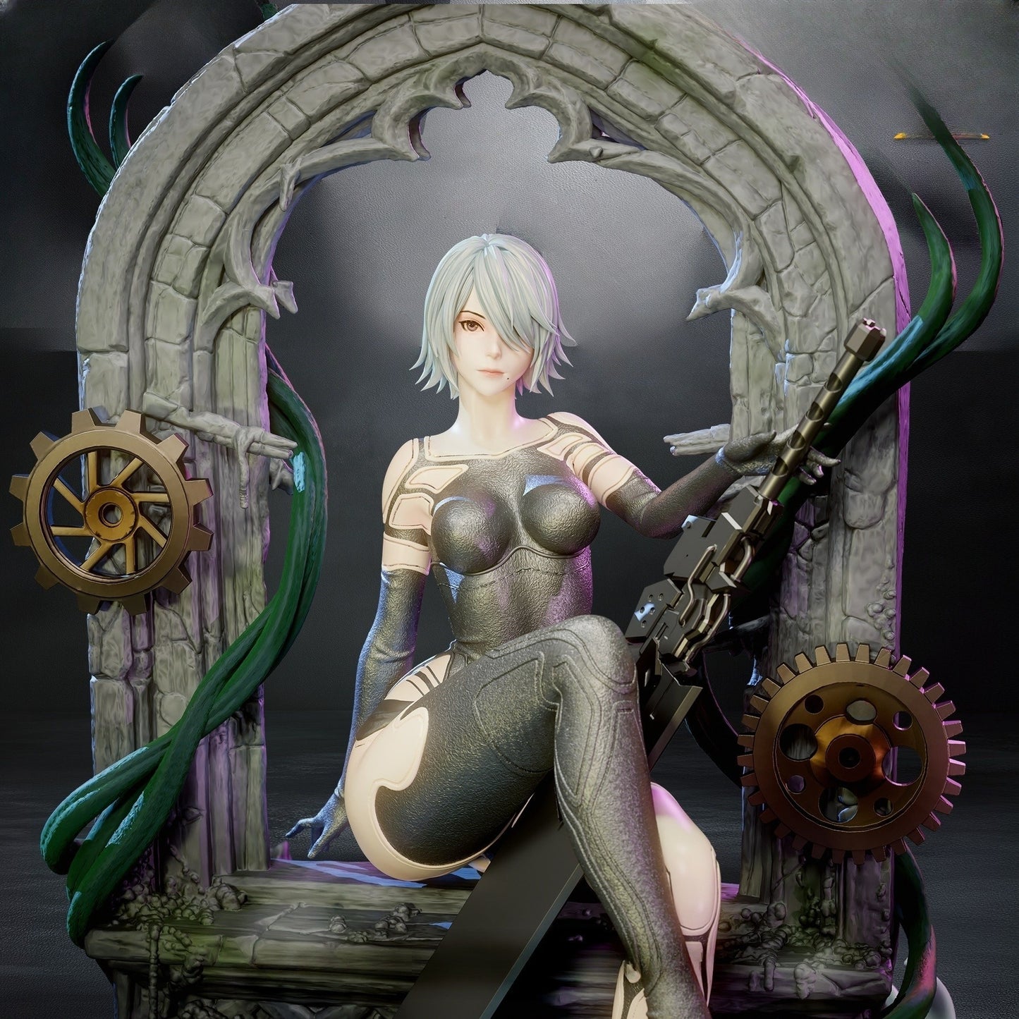 1193 A2_NieR Automata NSFW - STL 3D Print Files