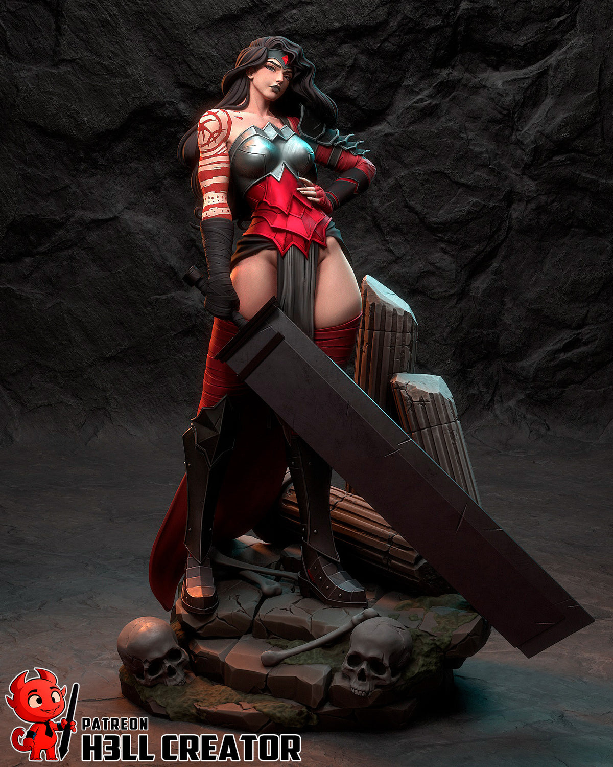 1941 Absolute Wonder Woman_DC Comics - STL 3D Print Files