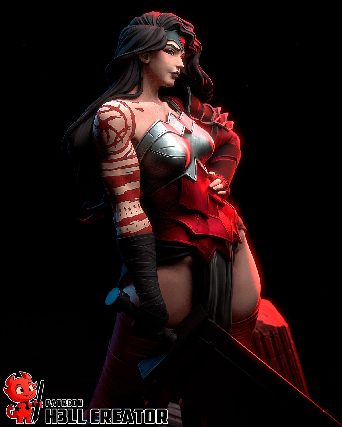 1941 Absolute Wonder Woman_DC Comics - STL 3D Print Files