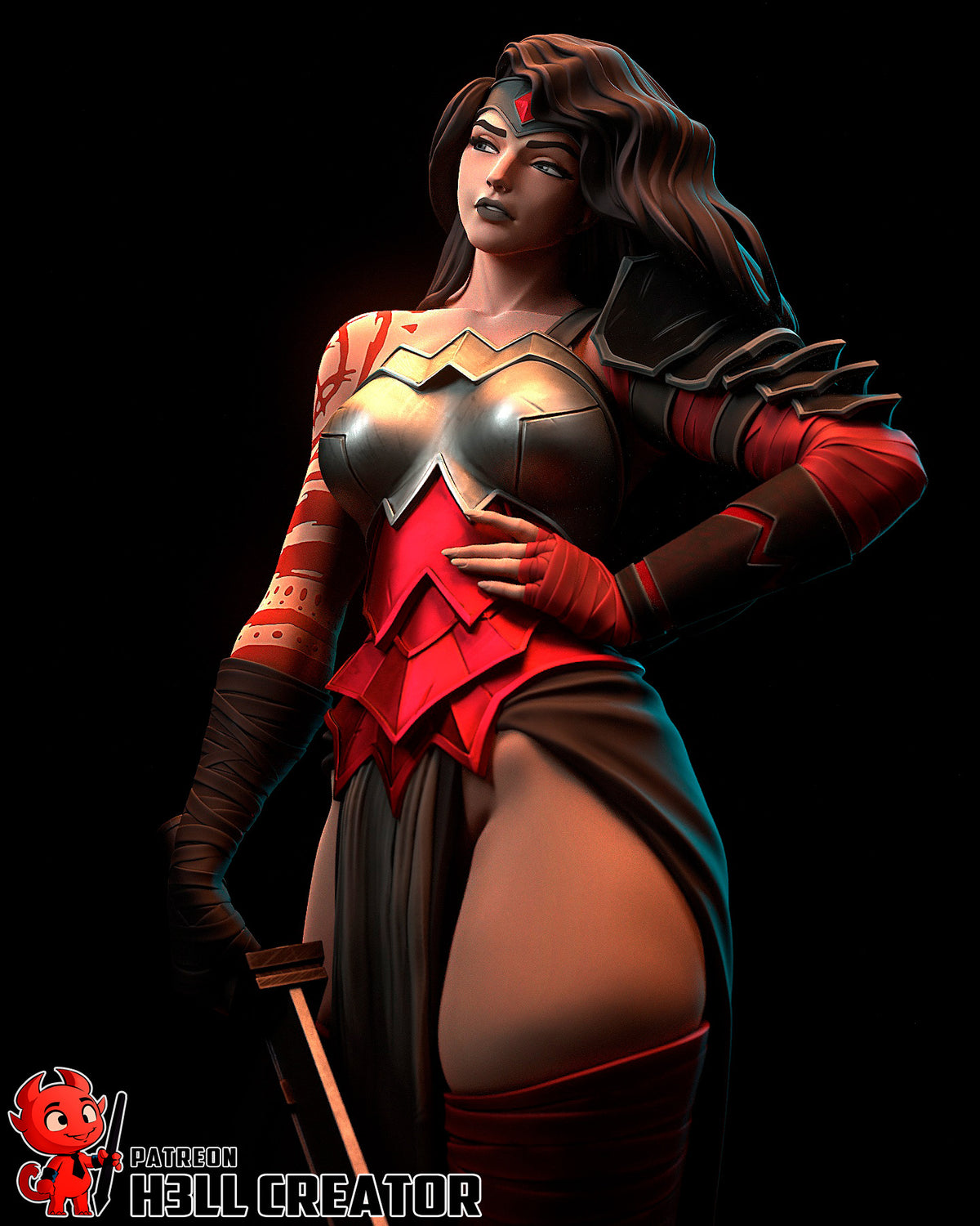 1941 Absolute Wonder Woman_DC Comics - STL 3D Print Files