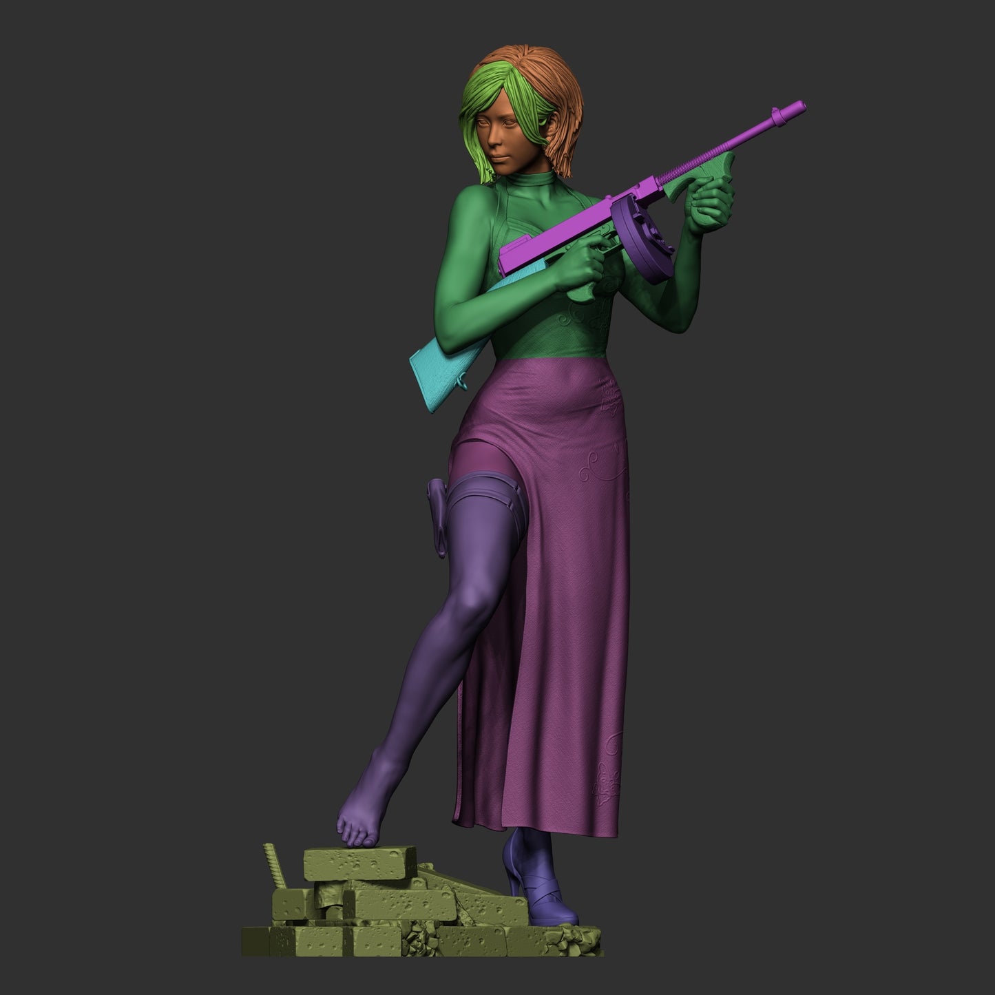 0386 Ada Wong_NSFW Version - STL 3D Print Files