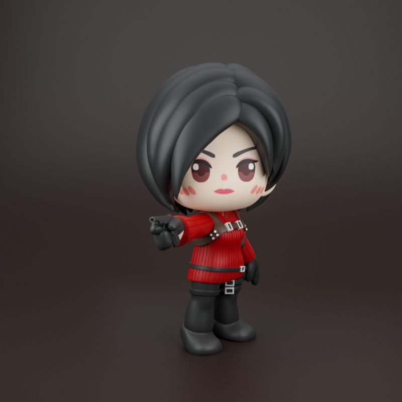 0193 Ada Wong - STL 3D Print Files