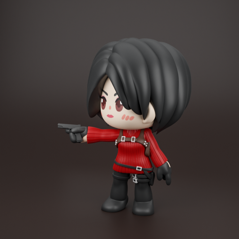 0193 Ada Wong - STL 3D Print Files