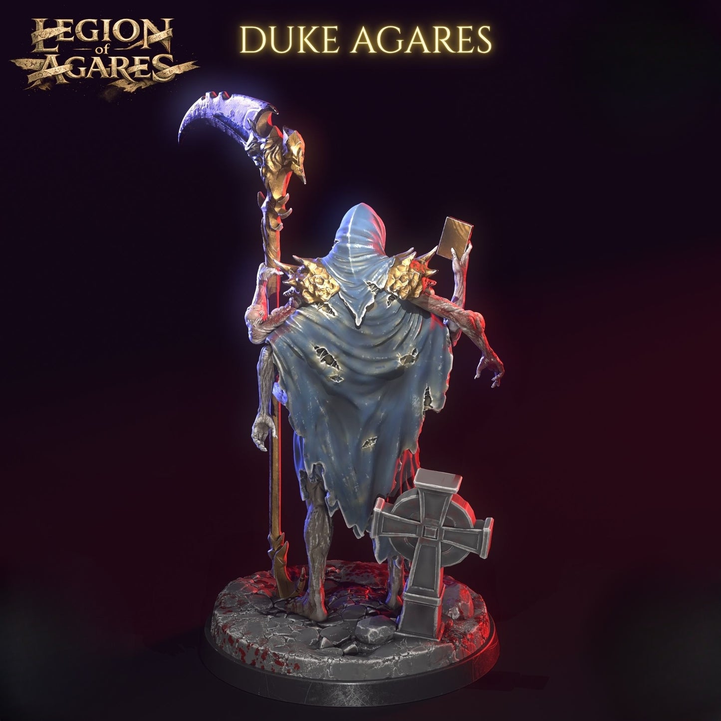 1508 Legion of Agares Miniatures Set April2026 - STL 3D Print Files