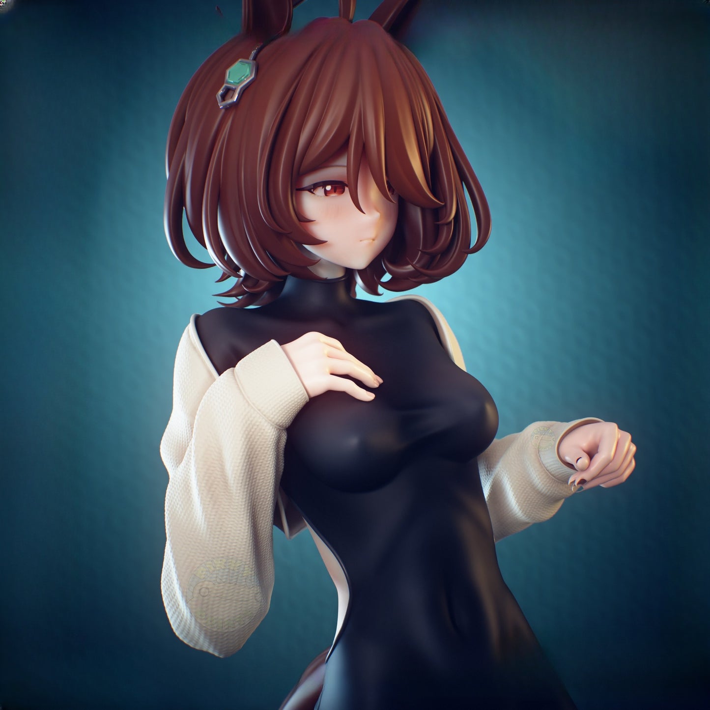 1249 Agnes Tachyon_Umamusume - STL 3D Print File