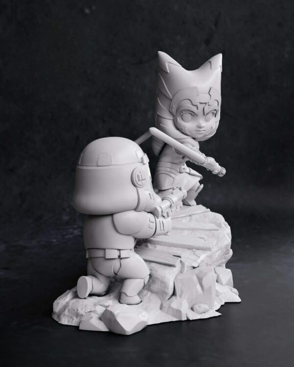 0033 Ahsoka Tano from Star Wars - STL 3D Print Files