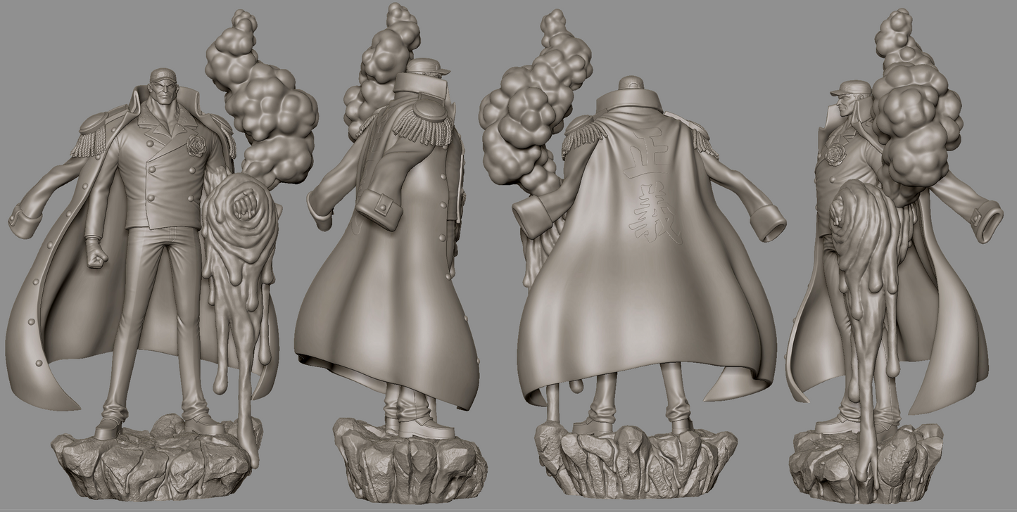 0232 Akainu Sakazuki (OP) - STL 3D Print Files