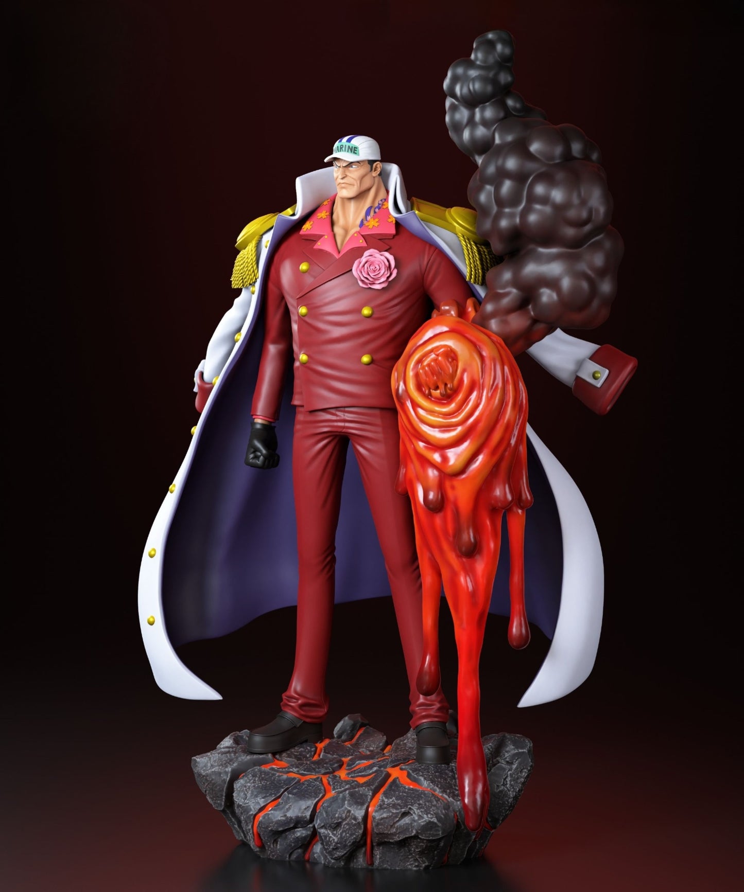 0232 Akainu Sakazuki (OP) - STL 3D Print Files