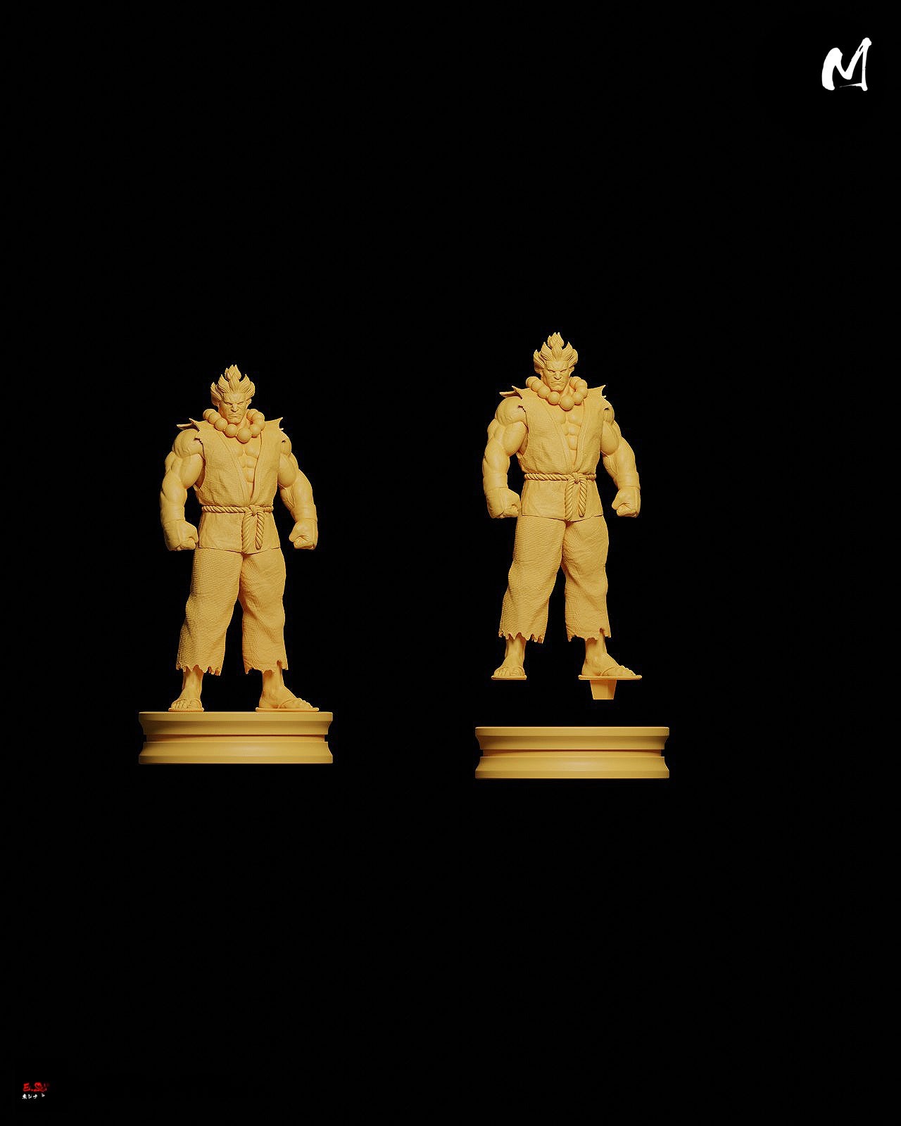 1620 Akuma_Street Fighter - STL 3D Print Files