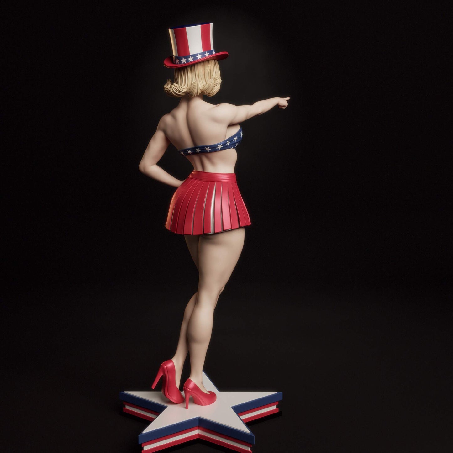 1660 All American Bombshell - STL 3D Print Files