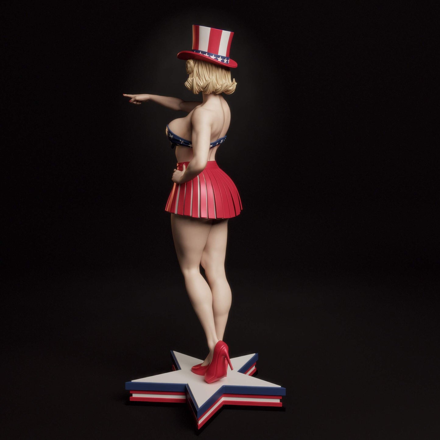 1660 All American Bombshell - STL 3D Print Files