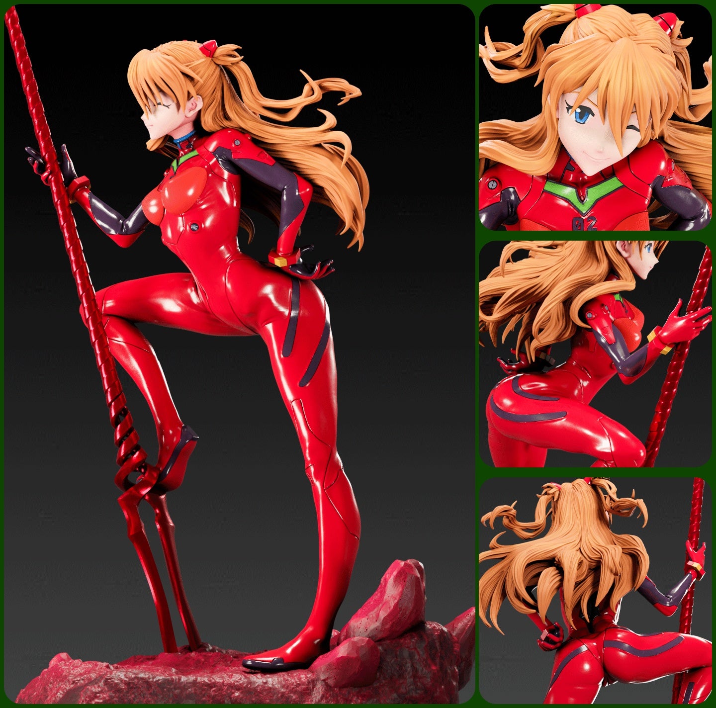 1400 Asuka Langley Soryu_Evangelion NSFW - STL 3D Print Files